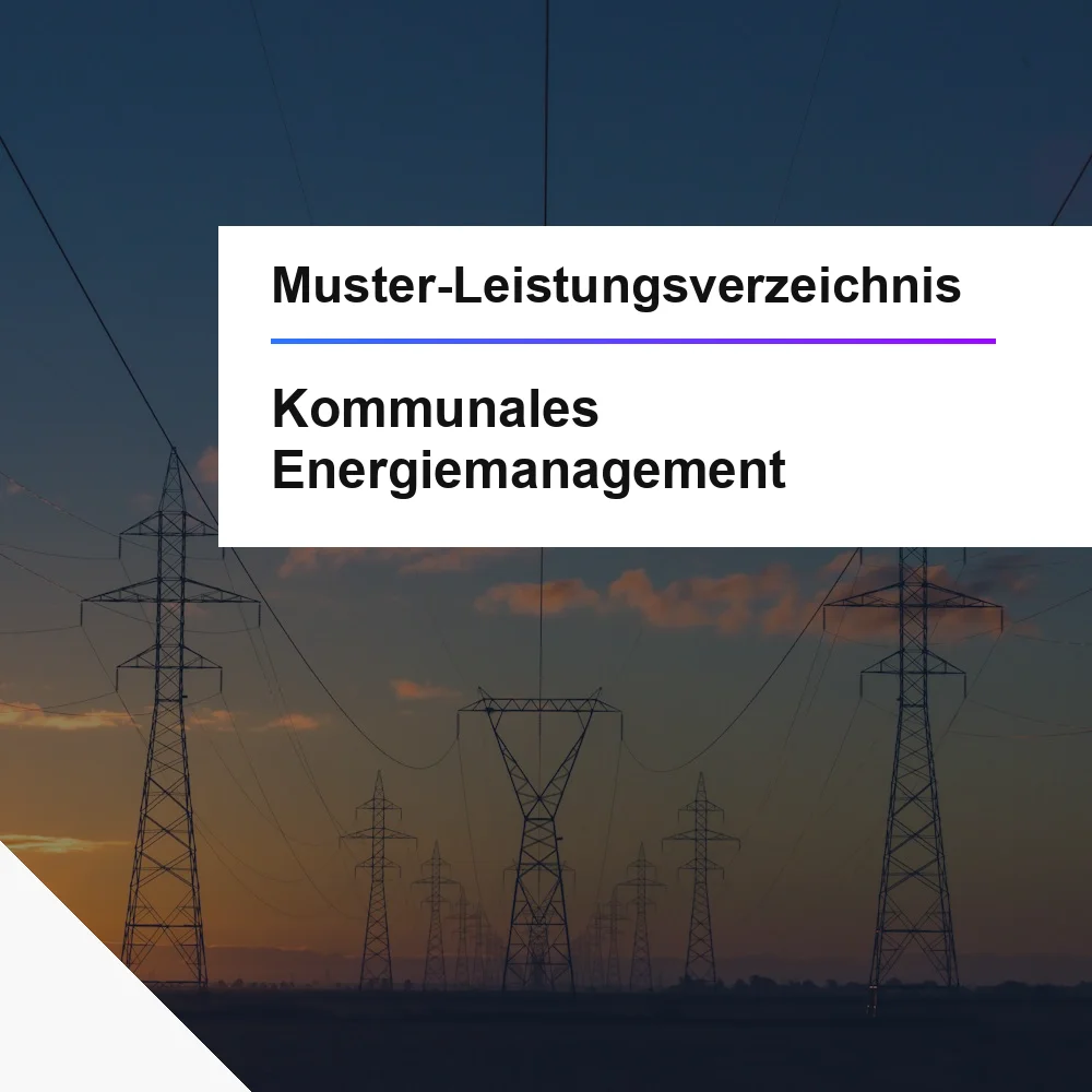 Muster-LV kommunales Energiemanagement und Monitoring &ouml;ffentliche Ausschreibung