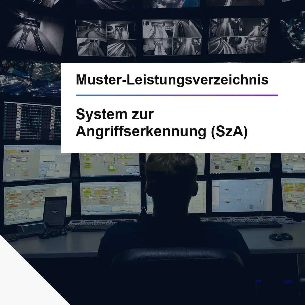 Muster-LV System zur Angriffserkennung SzA öffentliche Ausschreibung